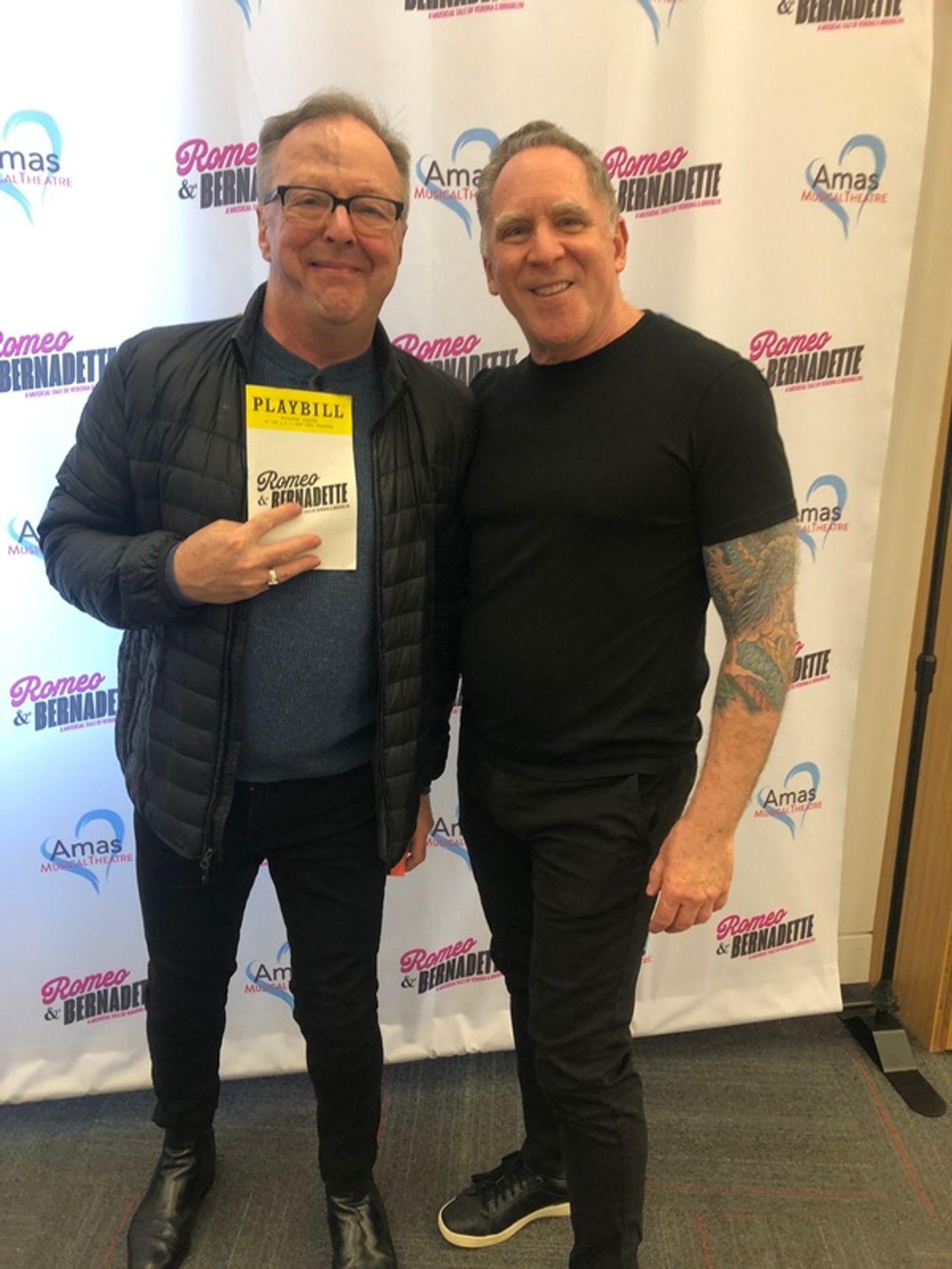 Photo Flash: Edward Hibbert Visits ROMEO & BERNADETTE Photo Flash: Edward Hibbert Visits ROMEO & BERNADETTE Image