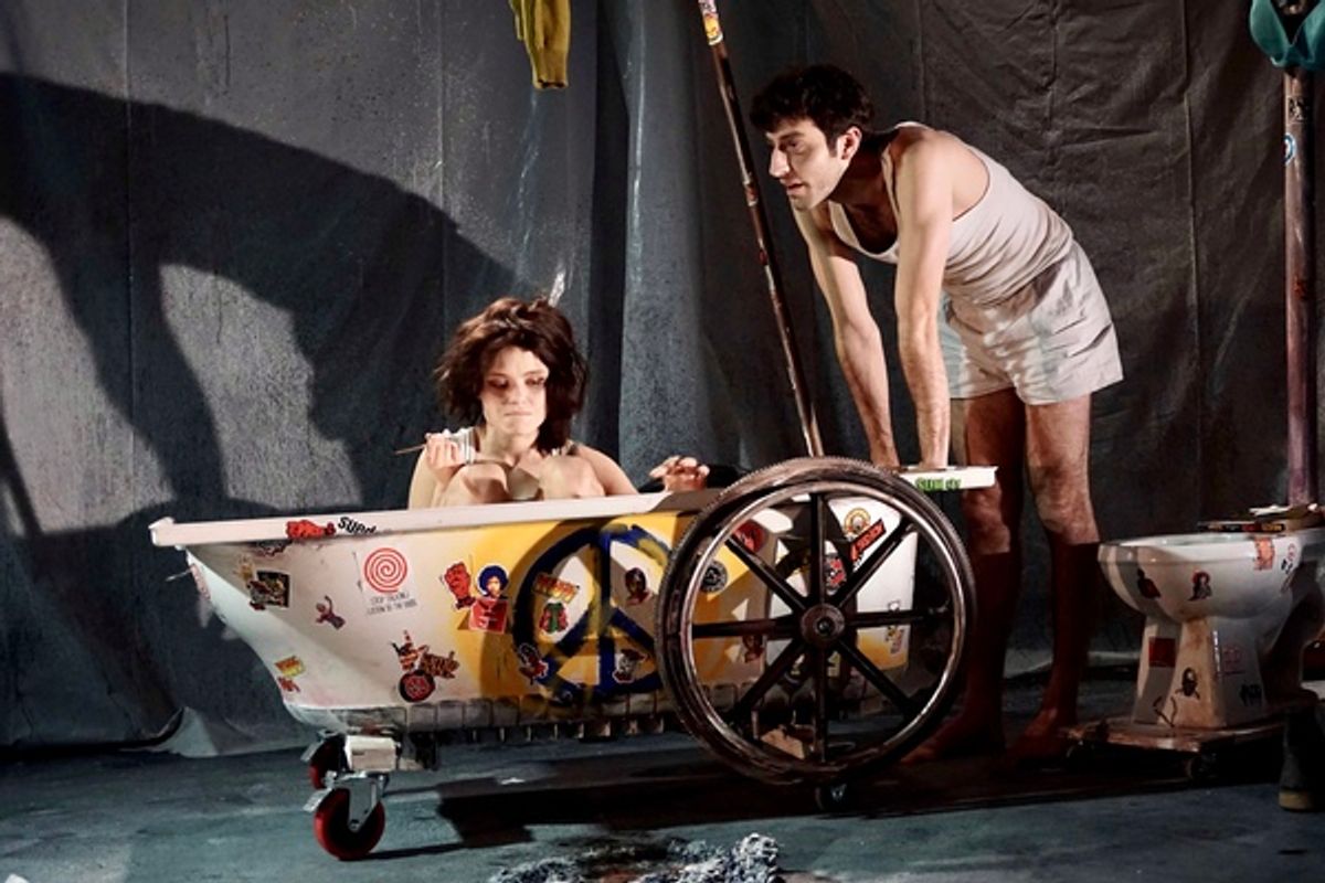 Mia Vallet and Ryan Cupello at 