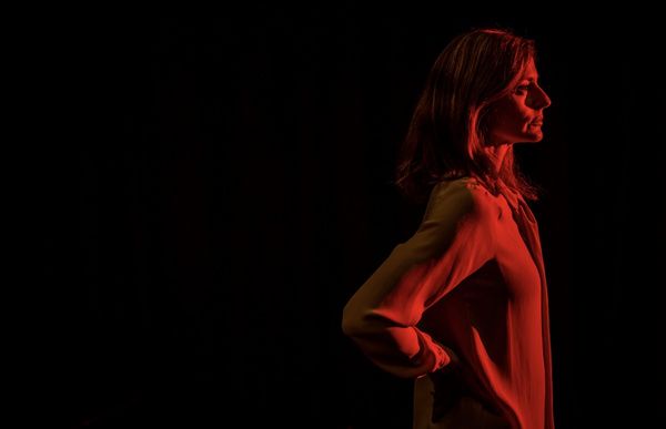 Katharine Powell as Blanche in A STREETCAR NAMED DESIRE at Arden Theatre Company.  Ph Photo