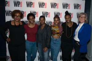 viBe Theater Cohort with Donnetta Lavinia Grays, Tamilla Woodard, Lisa McNulty Photo