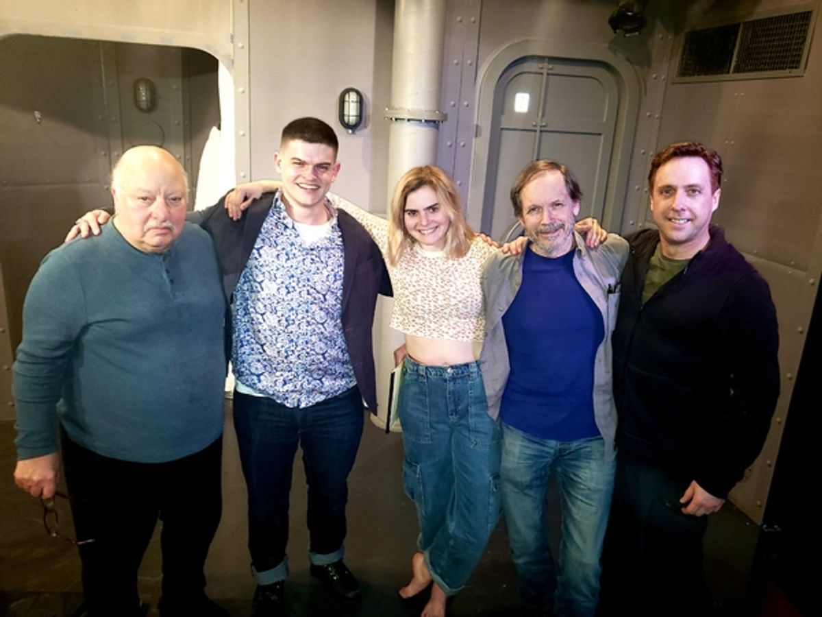 William Mastrosimone, Tristan Biber, McKenna Harrington, William Roudebush, Christopher Sutton at 