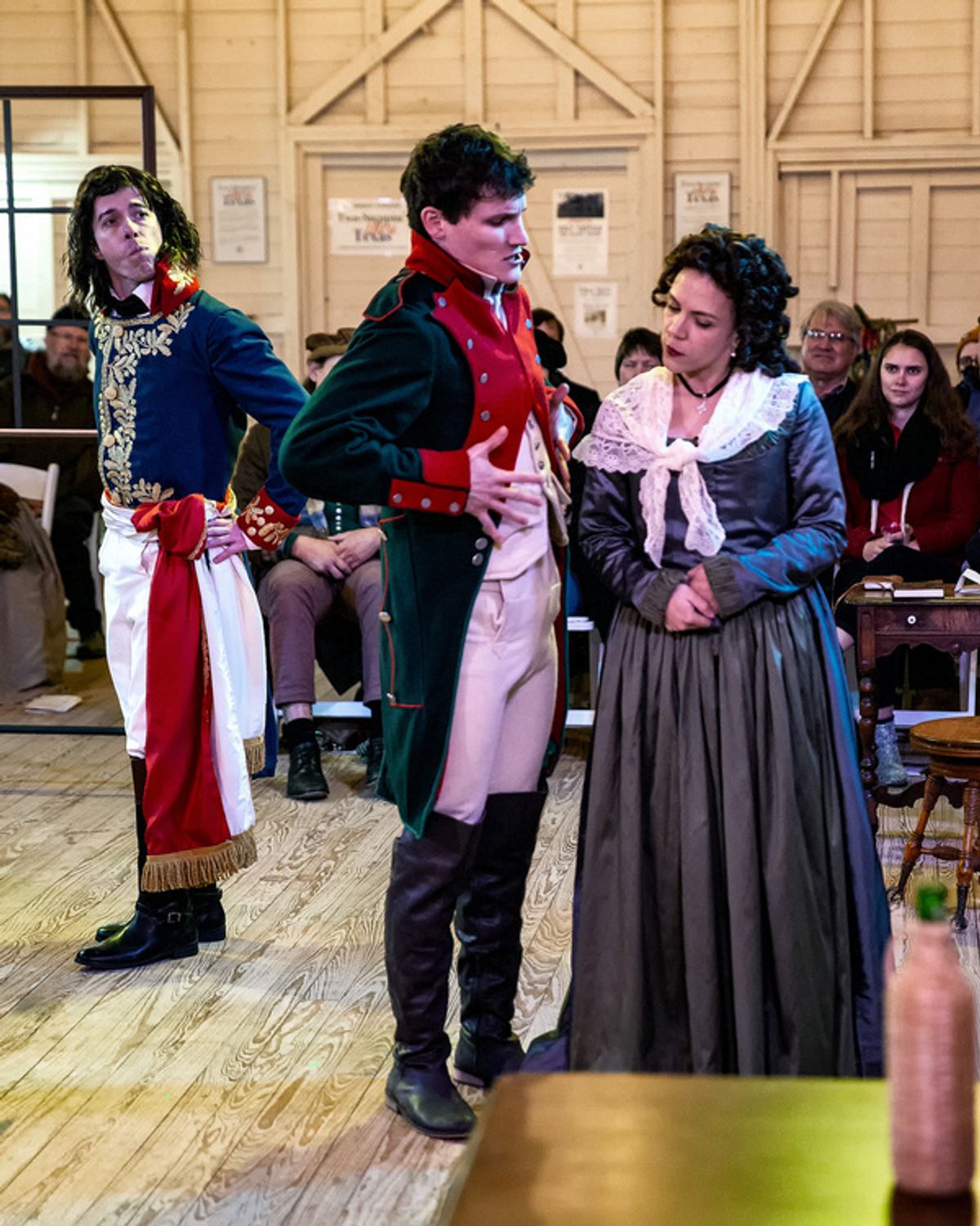 Ryan Blakey, Michael Rodriguez, Maggie Thompson at 