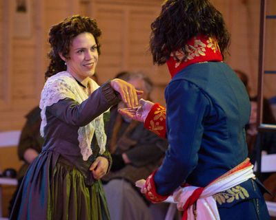 Michael Rodriguez, Maggie Thompson Photo