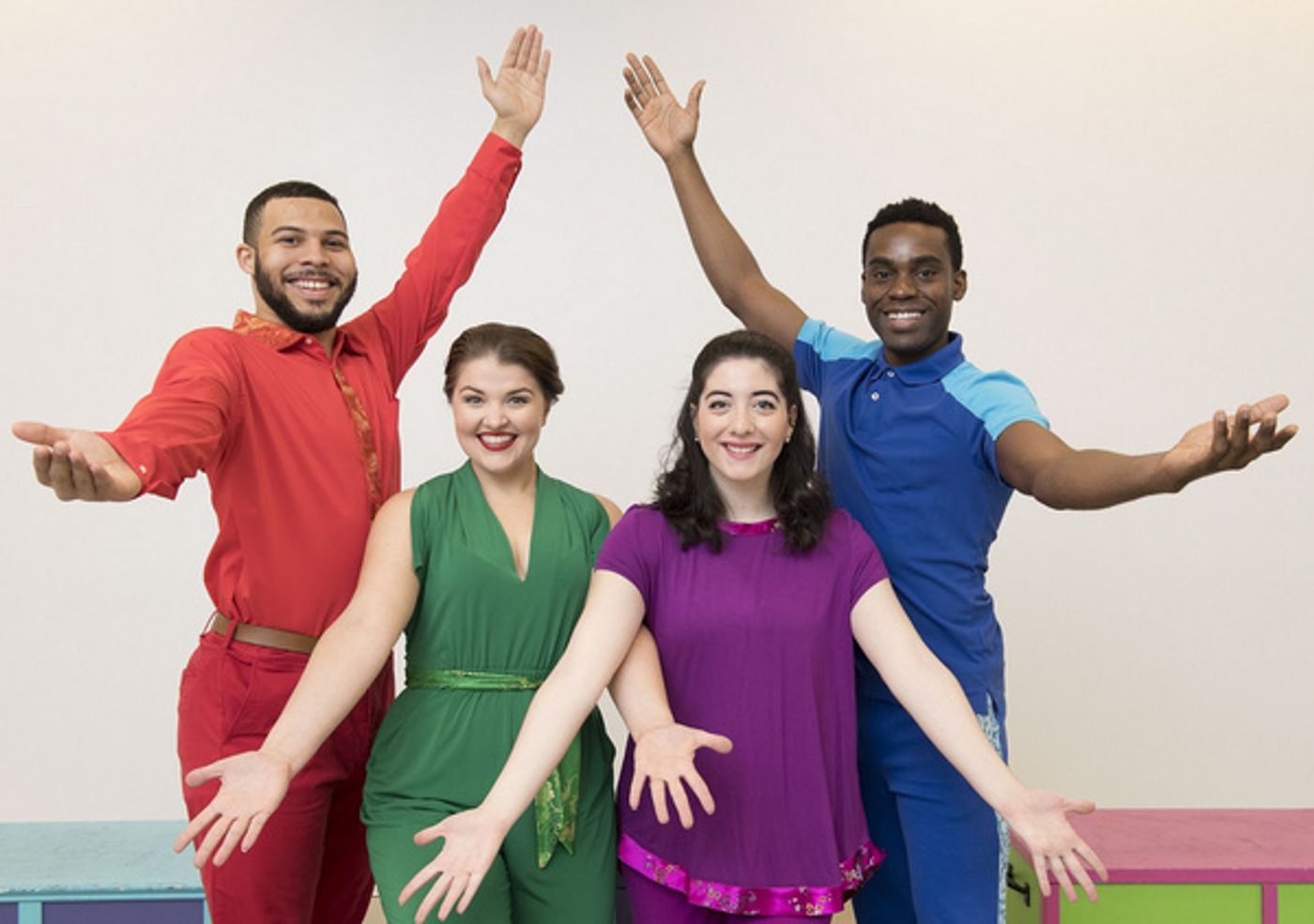 Photo Flash: Meet the Cast of the City-Wide School Tour Of Oscar Hammerstein II's ALL KINDS OF PEOPLE  Image