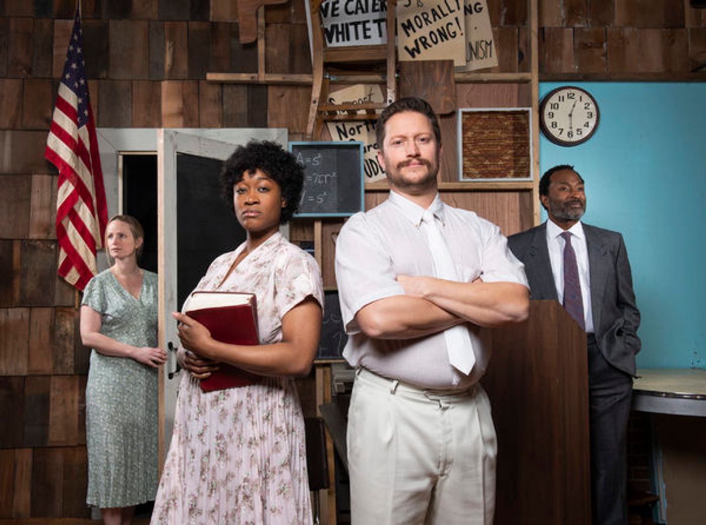 Photo Flash: Meet the Cast of BEST OF ENEMIES at Pacific Theatre Photo Flash: Meet the Cast of BEST OF ENEMIES at Pacific Theatre Image