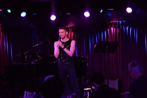 Thomas March, host of Poetry/Cabaret: Smitten! February 8 at The Green Room 42. Photo by Christine Fischer. @ BroadwayWorld Thomas March, host of Poetry/Cabaret: Smitten! February 8 at The Green Room 42. Phot Photo