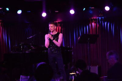 Thomas March, host of Poetry/Cabaret: Smitten! February 8 at The Green Room 42.  Phot Photo