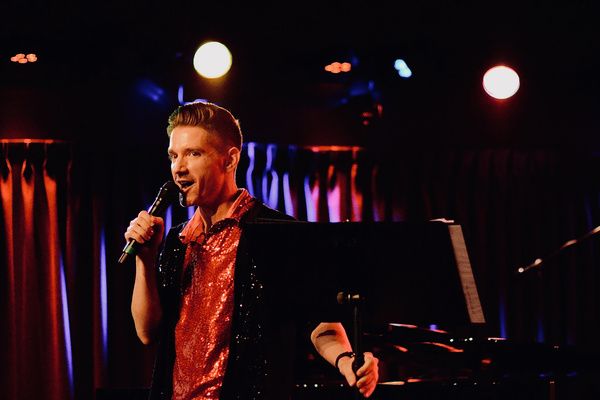 Thomas March, host of Poetry/Cabaret: Smitten! Feb 8 at The Green Room 42.  Photo by  Photo
