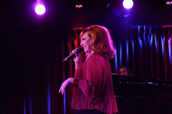 Angela DiCarlo and Kyle Forester at Thomas March''s Poetry/Cabaret: Smitten! Feb 8 at Photo