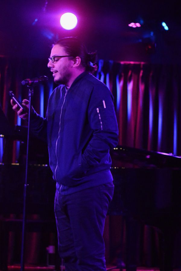 Ariel Francisco at Thomas March''s Poetry/Cabaret: Smitten! Feb 8 at The Green Room 4 Photo