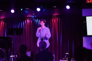 Keira McGill at Thomas March''s Poetry/Cabaret: Smitten! Feb 8 at The Green Room 42. Photo by Christine Fischer. @ BroadwayWorld Keira McGill at Thomas March''s Poetry/Cabaret: Smitten! Feb 8 at The Green Room 42. Photo