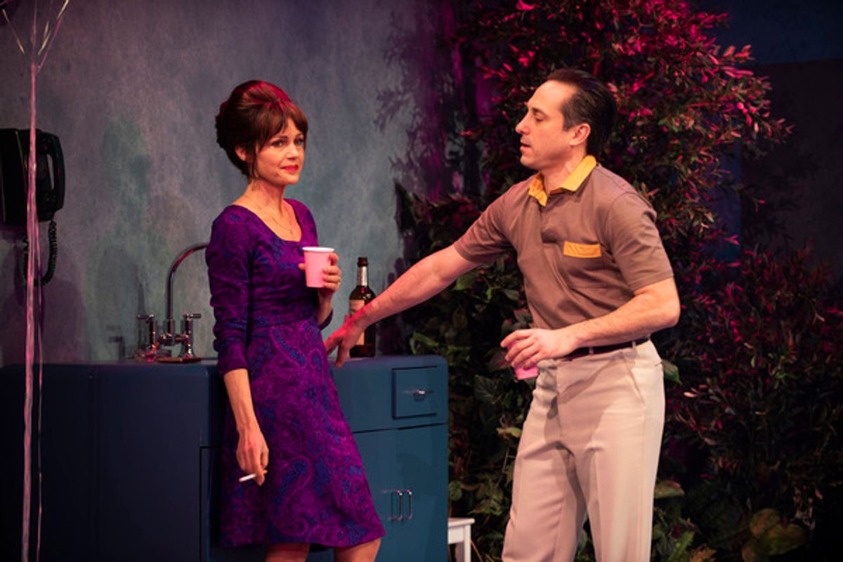 Carla Gugino and Jason Babinsky at 