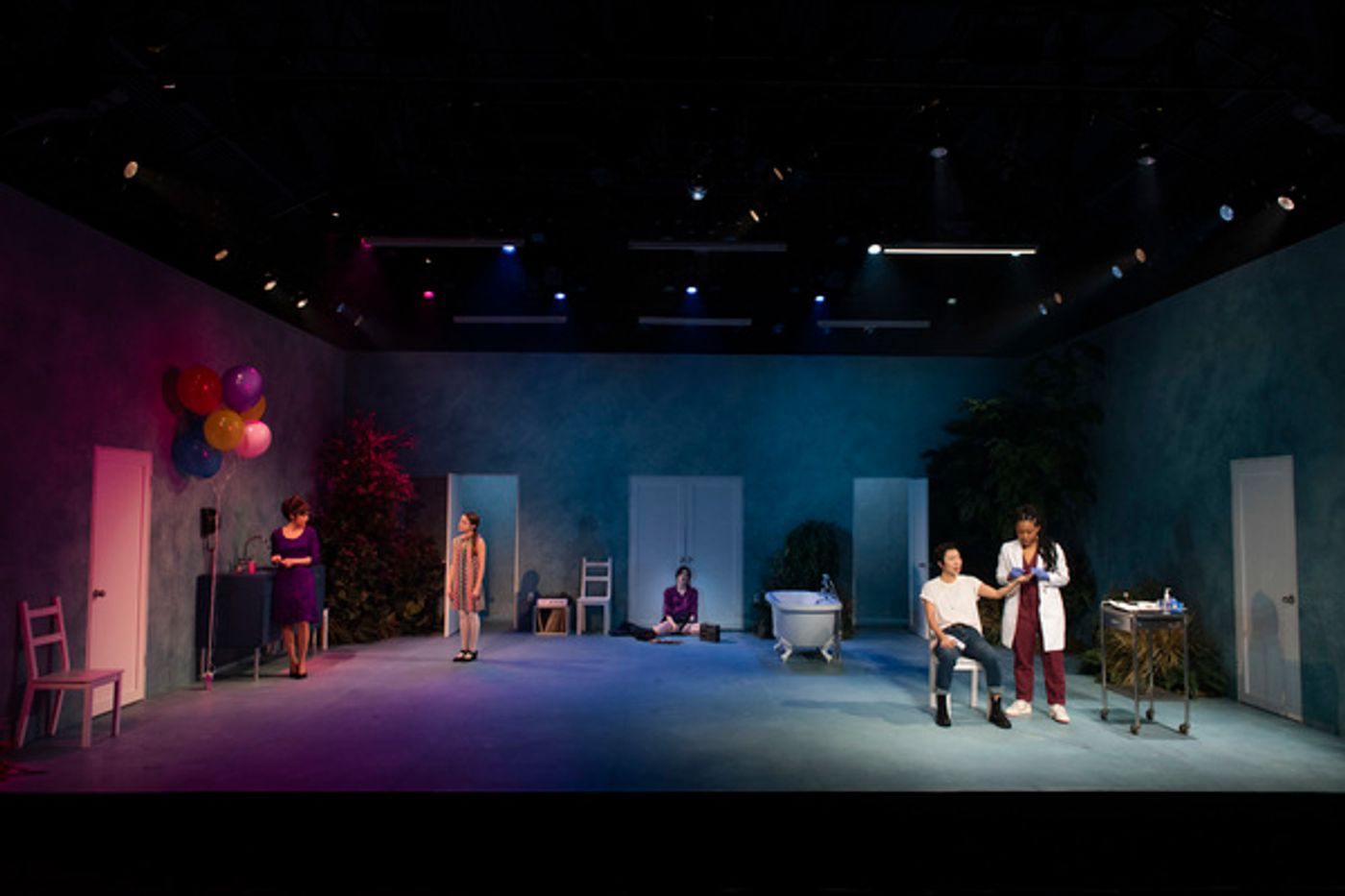 Photo Flash: Jason Babinsky, Carla Gugino and More in Atlantic Theater Company's ANATOMY OF A SUICIDE  Image