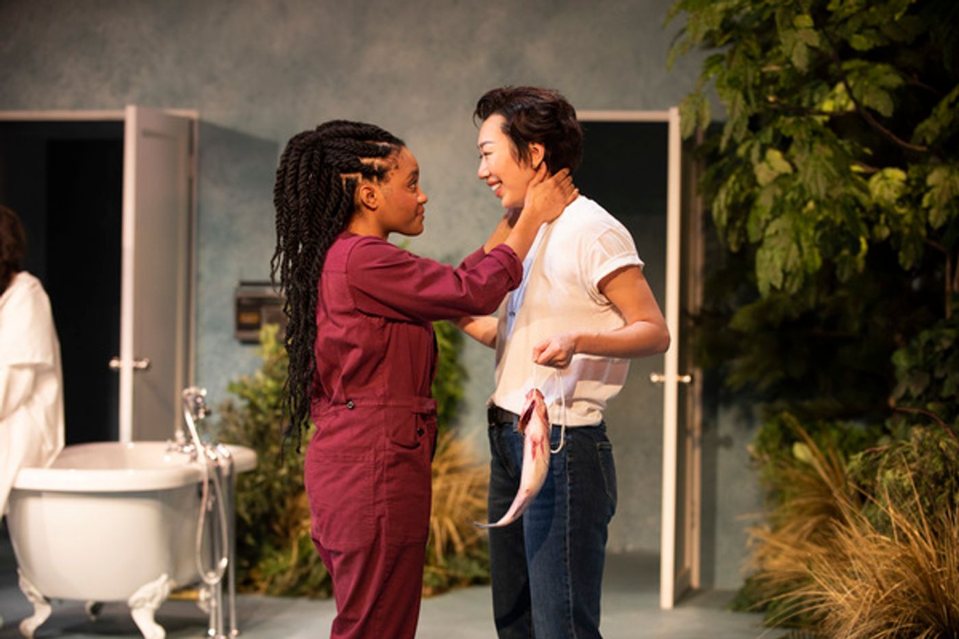 Photo Flash: Jason Babinsky, Carla Gugino and More in Atlantic Theater Company's ANATOMY OF A SUICIDE  Image