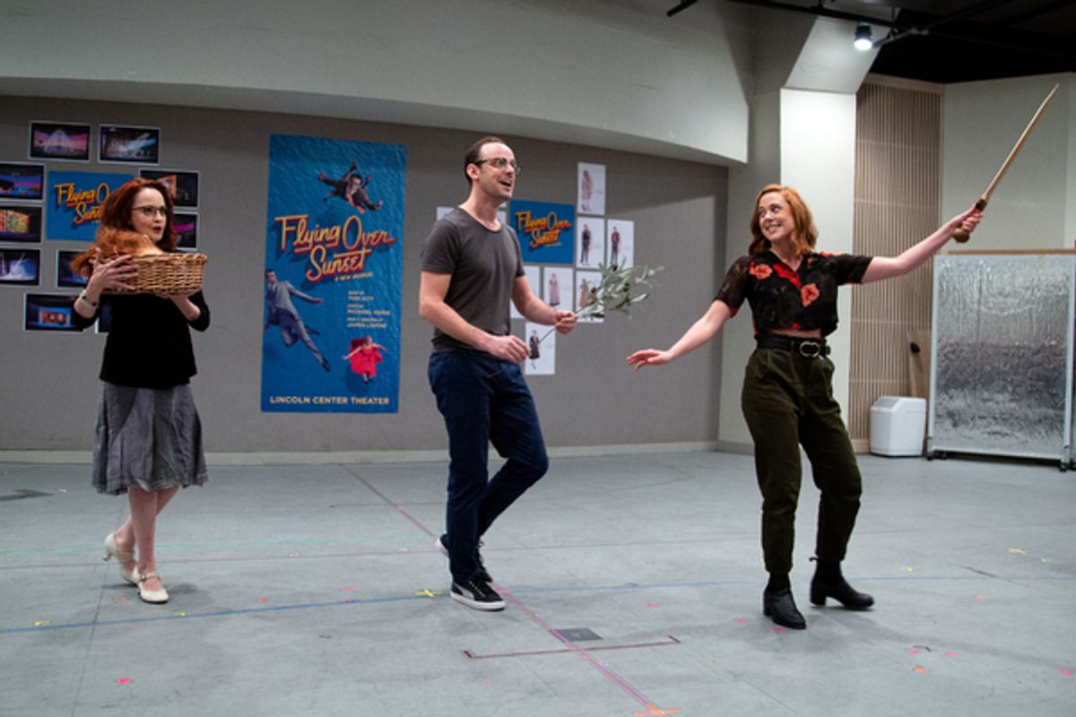 Michele Ragusa, Harry Hadden-Paton, Erika Henningsen at 