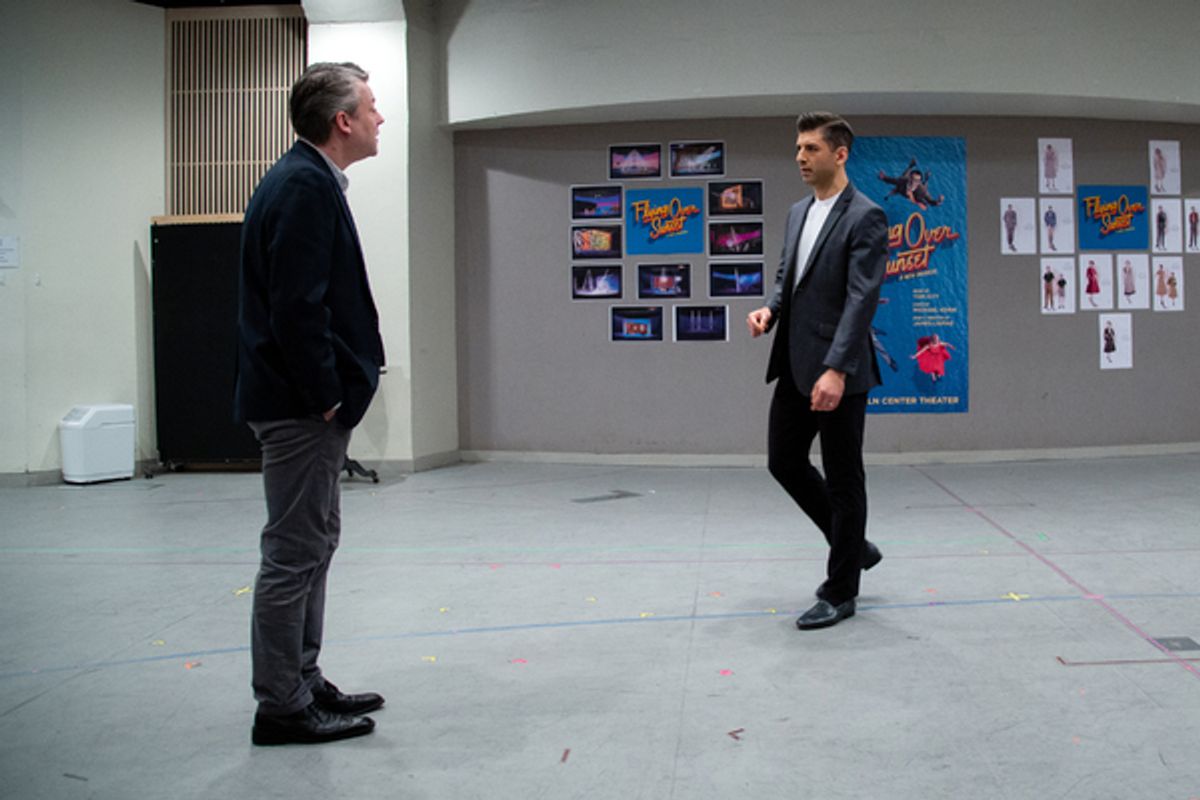 Jeremy Kushnier, Tony Yazbeck at 