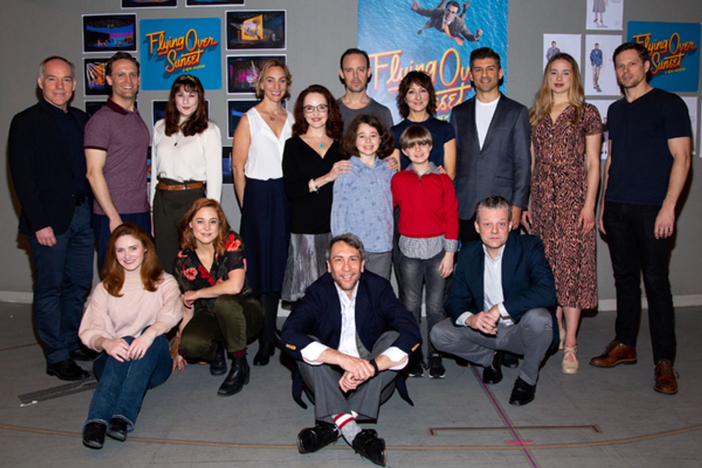 Photo Coverage: Meet the Cast of FLYING OVER SUNSET on Broadway!  Image