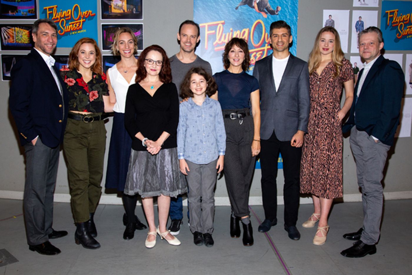 Photo Coverage: Meet the Cast of FLYING OVER SUNSET on Broadway!  Image