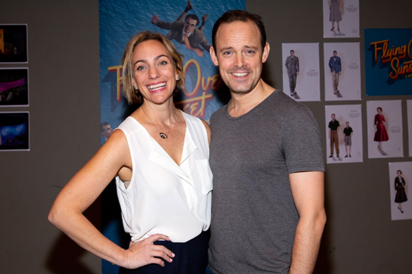 Photo Coverage: Meet the Cast of FLYING OVER SUNSET on Broadway!  Image