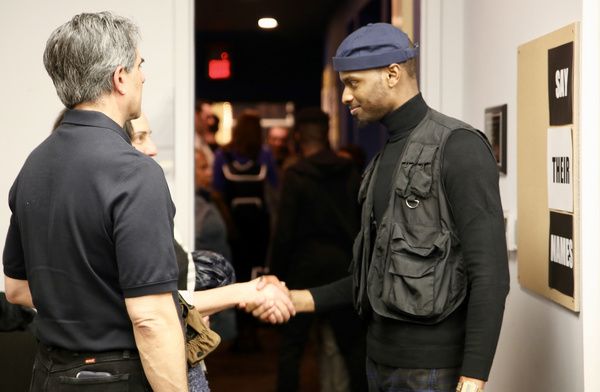 Photo Flash: Inside Opening Night Of PASS OVER At Luna Stage  Image