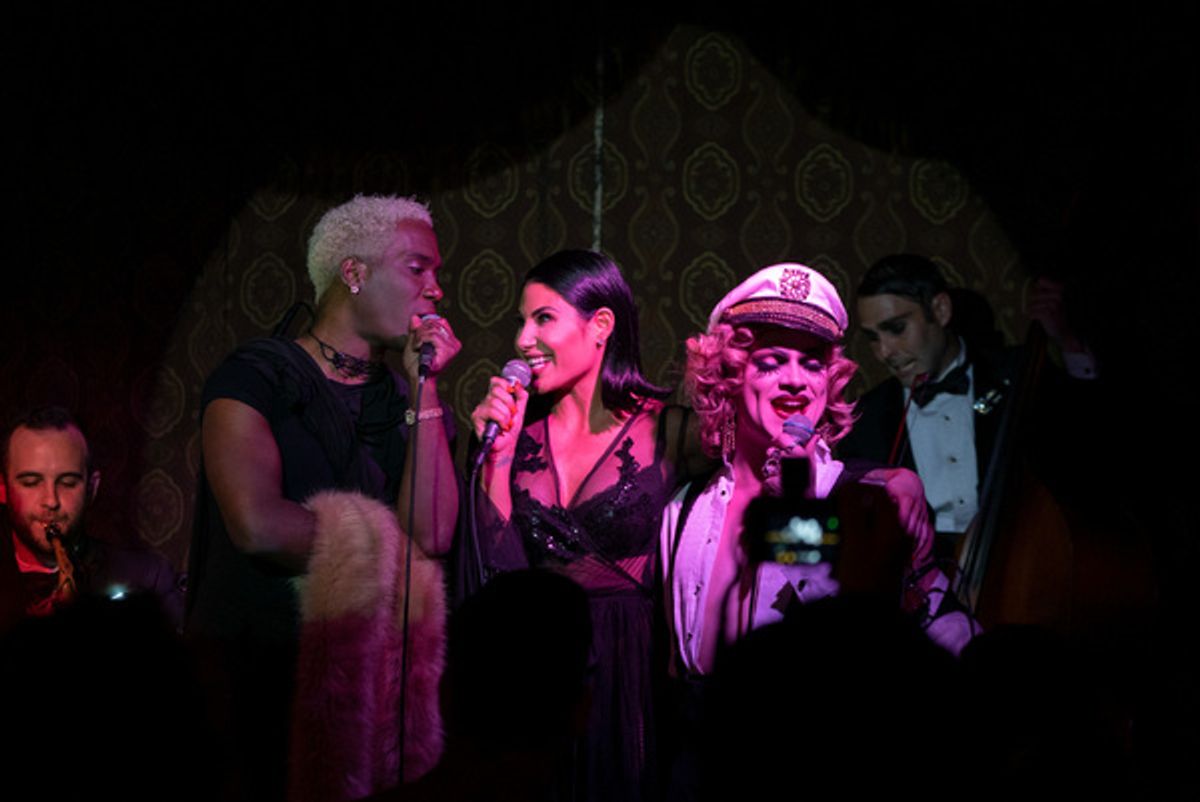 Dimond Meeks, Mikalah Gordon, Jonnie Reinhart at 