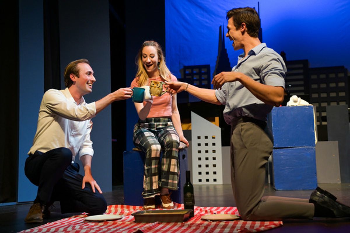 Andy Tighe, Stephanie Israelson, J Savage at 