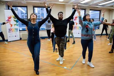 Jessica Vosk, Alex Newell, Eden Espinosa Photo