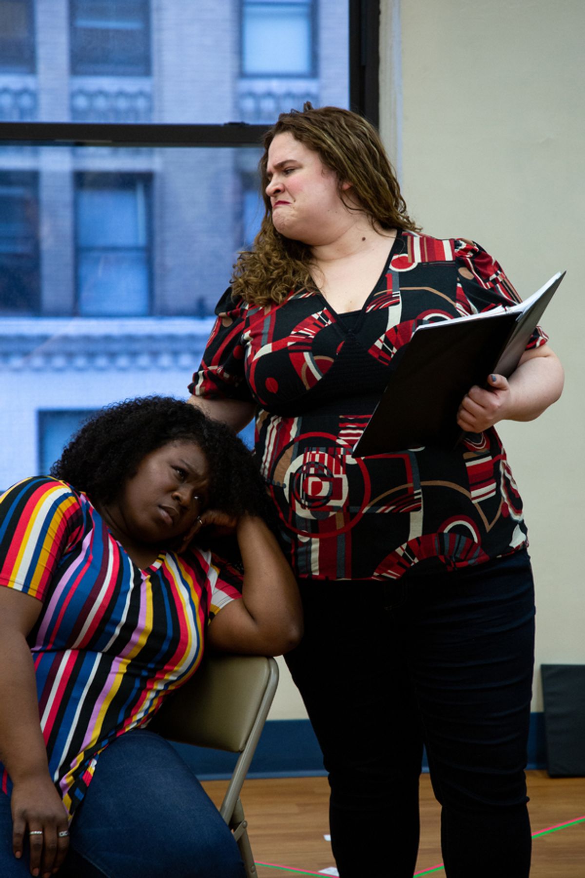 Tiffany Mann, Bonnie Milligan at 