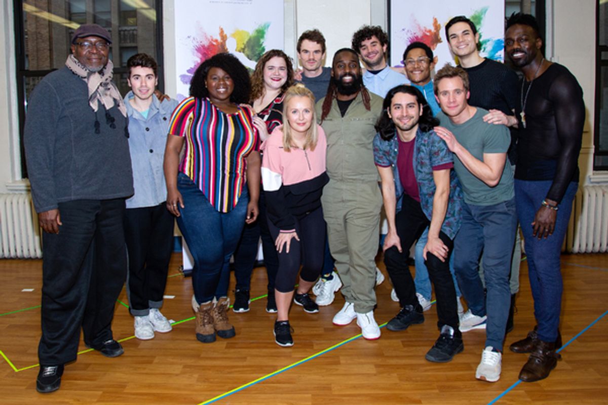 Chuck Cooper, Noah Galvin, Tiffany Mann, Bonnie Milligan, Julia Mattison, Jay Armstrong Johnson, Mykal Kilgore, Mason Grey Zaroff, Robert Ariza, Daniel Yearwood, Brian Sears, Jason Gotay, Rodrick Covington at 