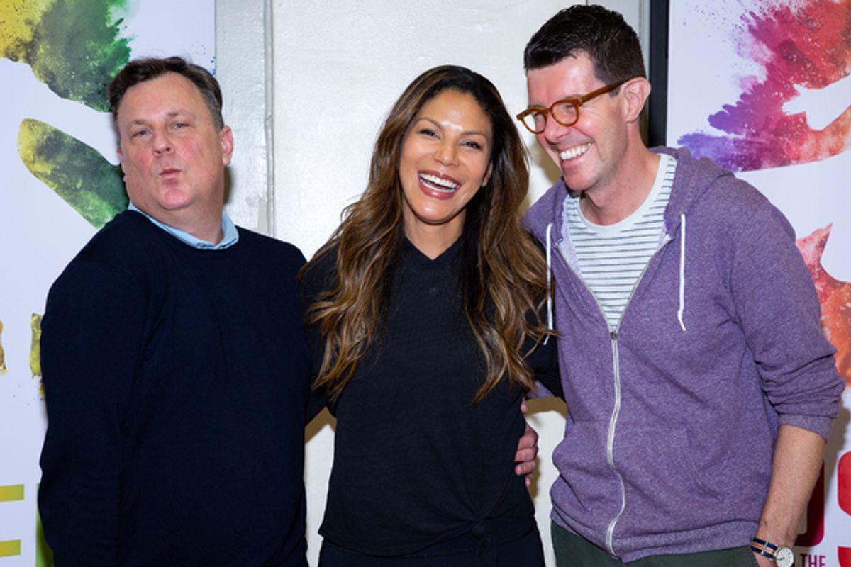 Brooks Ashmanskas, Merle Dandrige, Gavin Lee at 