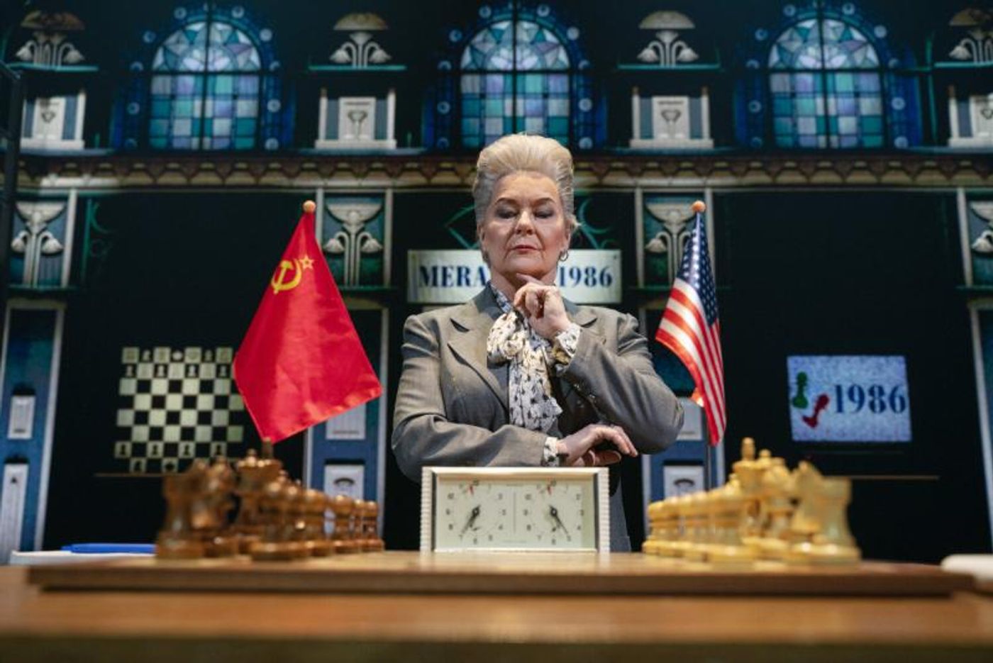 Review: CHESS at Folketeatret - Chess Pieces Finally in Place. Review: CHESS at Folketeatret - Chess Pieces Finally in Place. Image