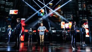 Jordan Fisher and cast @ BroadwayWorld Jordan Fisher and cast Photo