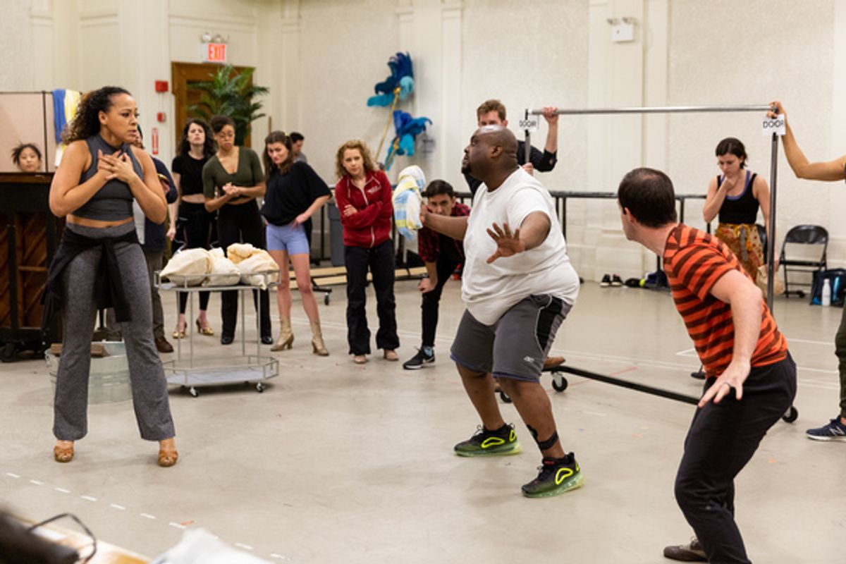 Lilli Cooper, Major Attaway and company at 