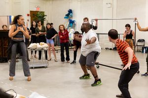 Lilli Cooper, Major Attaway and company Photo