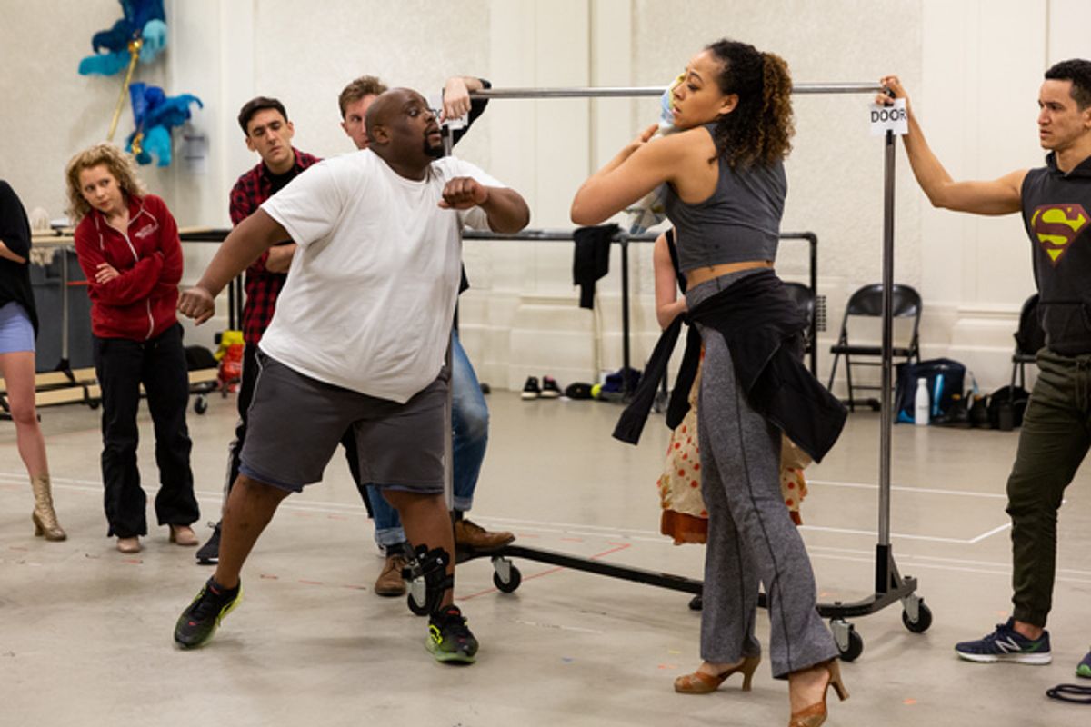 Major Attaway, Lilli Cooper and company at 