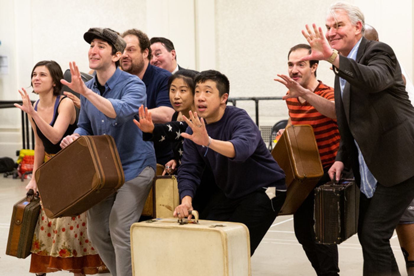Photo Flash: In Rehearsals for Encores! MACK & MABEL  Image