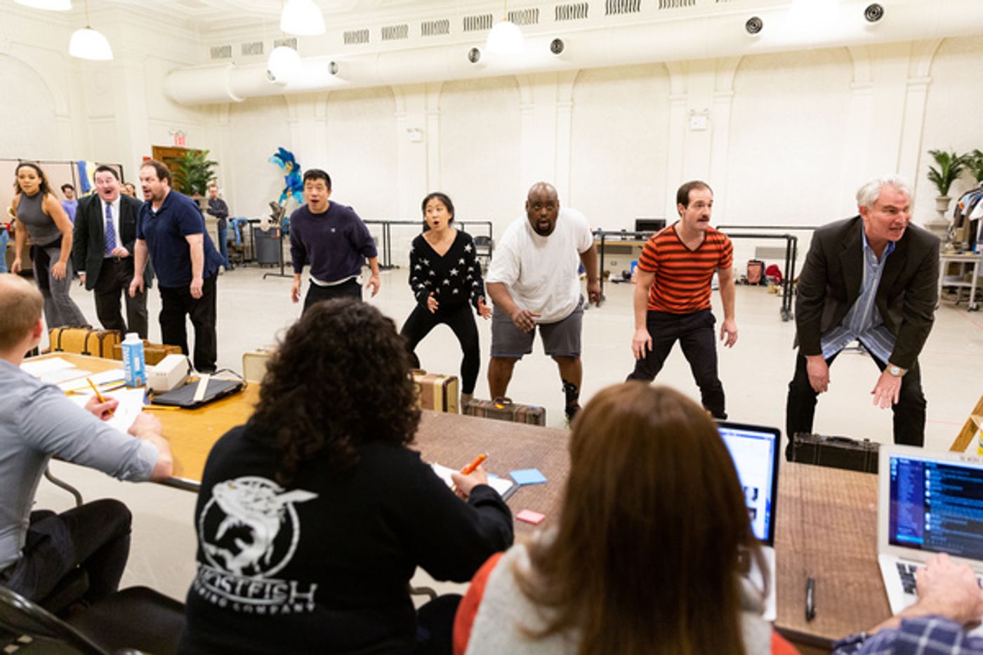 Photo Flash: In Rehearsals for Encores! MACK & MABEL  Image
