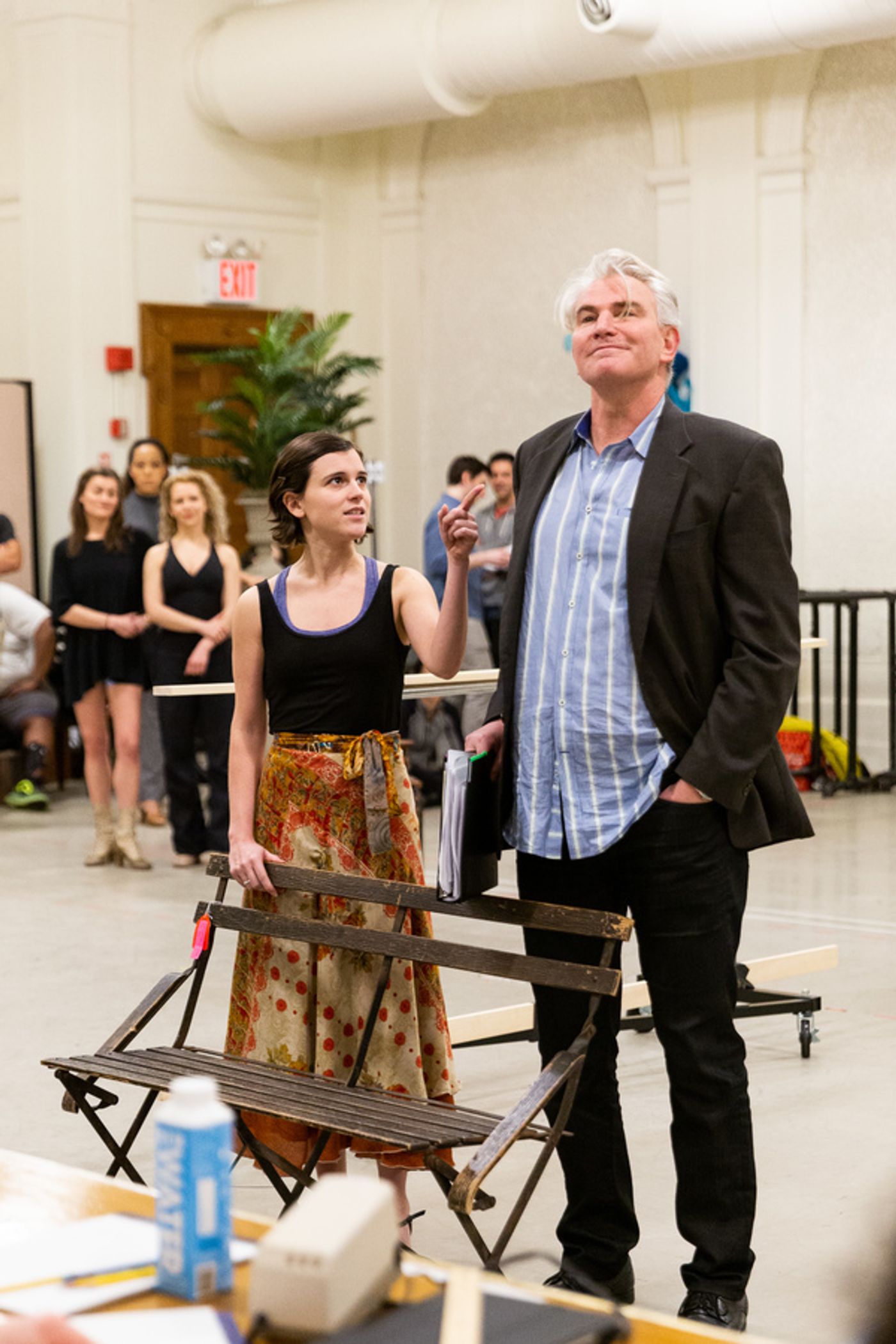 Photo Flash: In Rehearsals for Encores! MACK & MABEL  Image