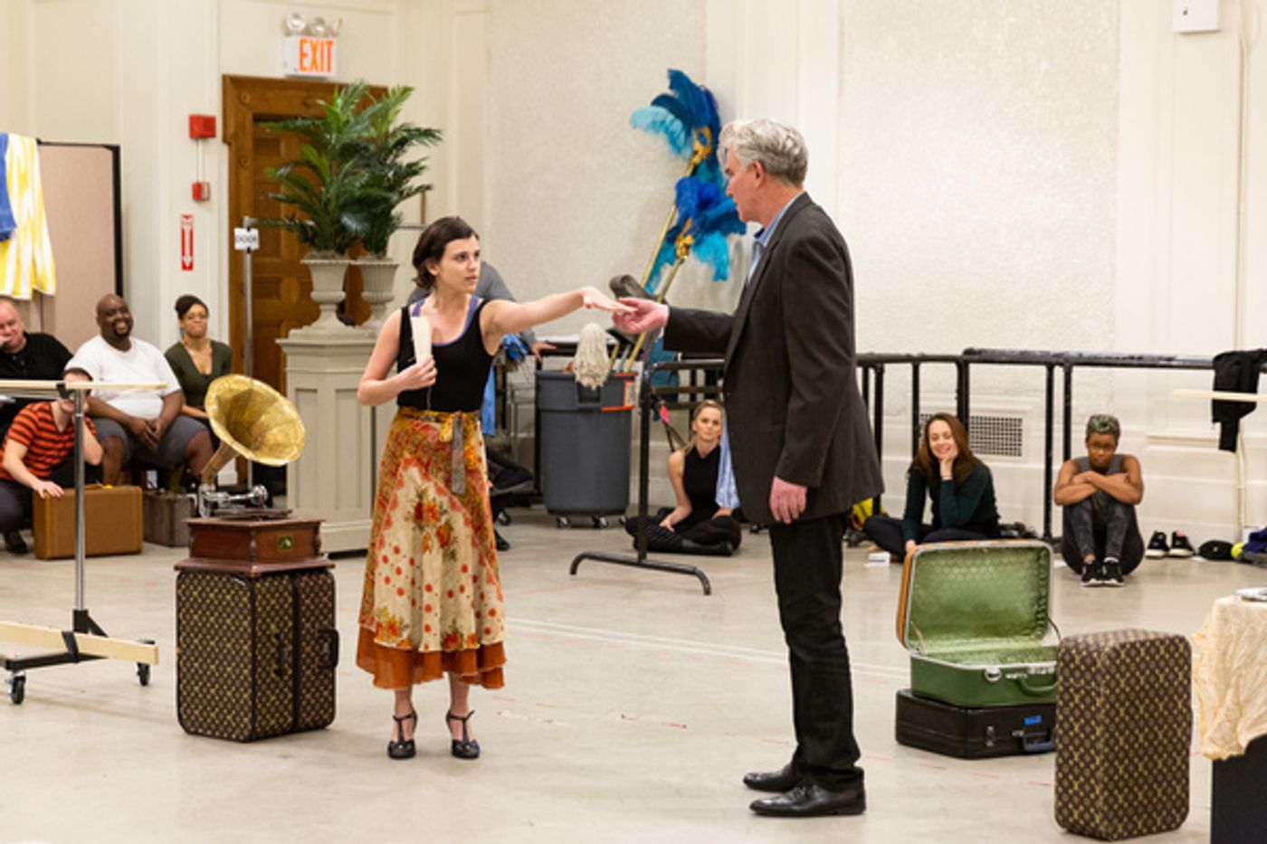 Photo Flash: In Rehearsals for Encores! MACK & MABEL  Image