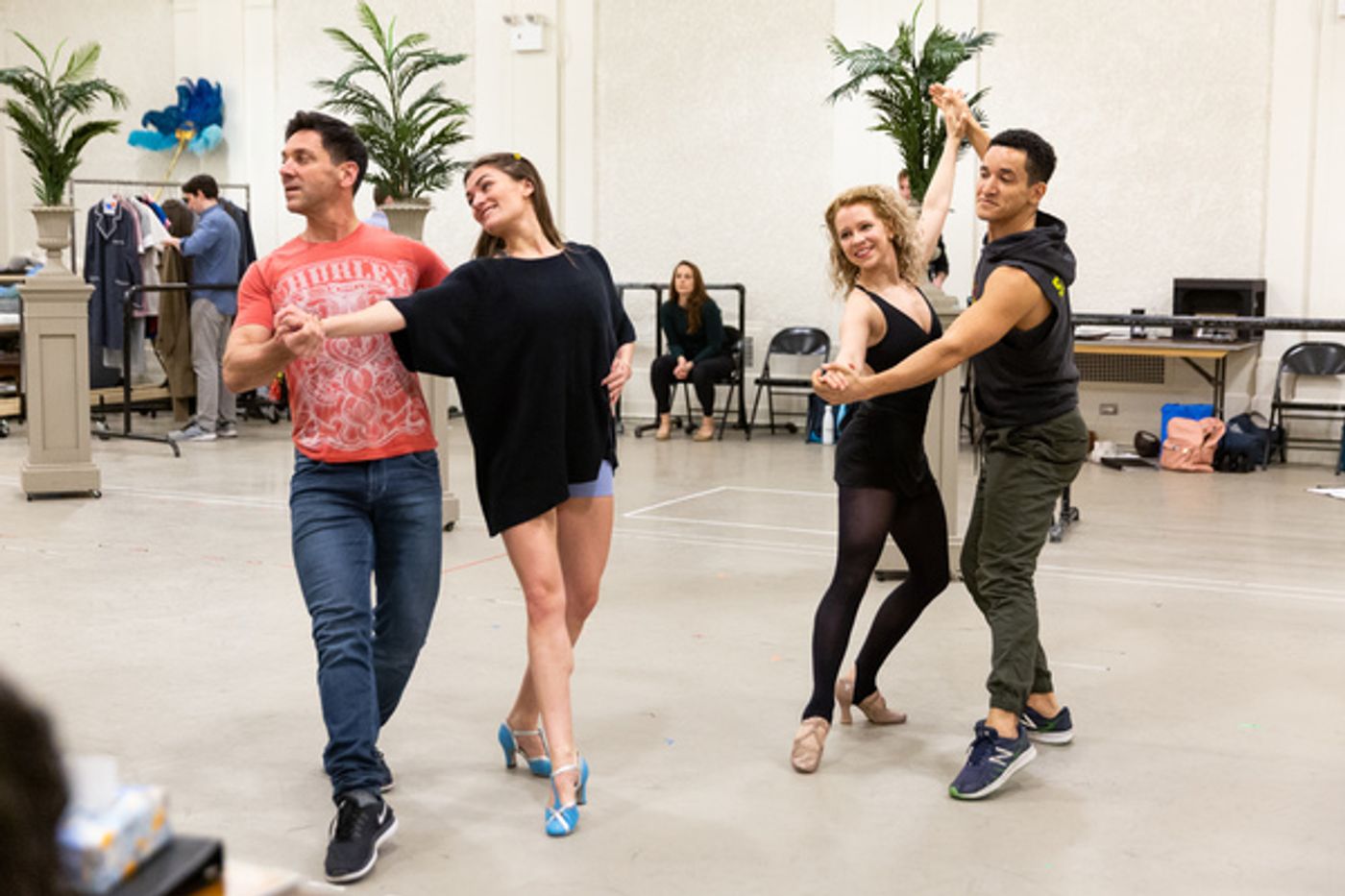Photo Flash: In Rehearsals for Encores! MACK & MABEL  Image
