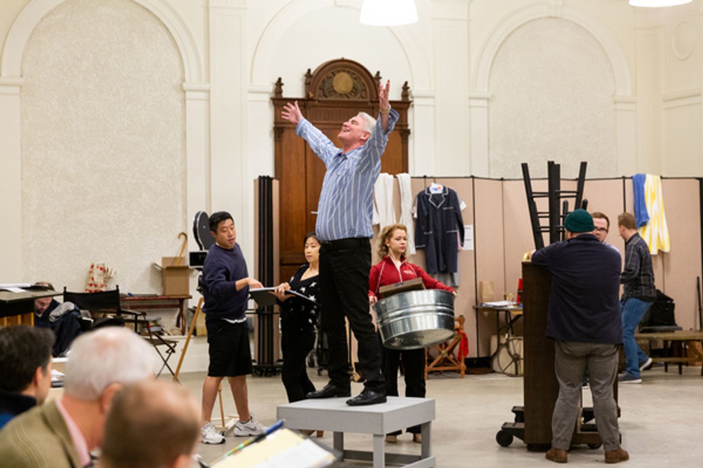 Photo Flash: In Rehearsals for Encores! MACK & MABEL  Image