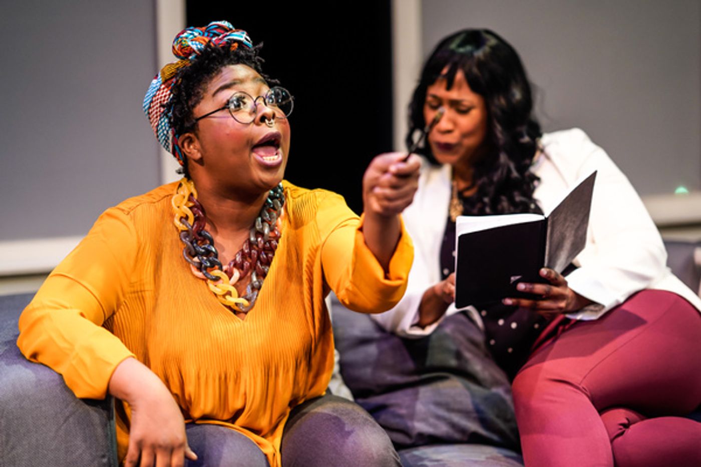 Photo Flash: SINGLE BLACK FEMALE at Ground Floor Theatre Photo Flash: SINGLE BLACK FEMALE at Ground Floor Theatre Image