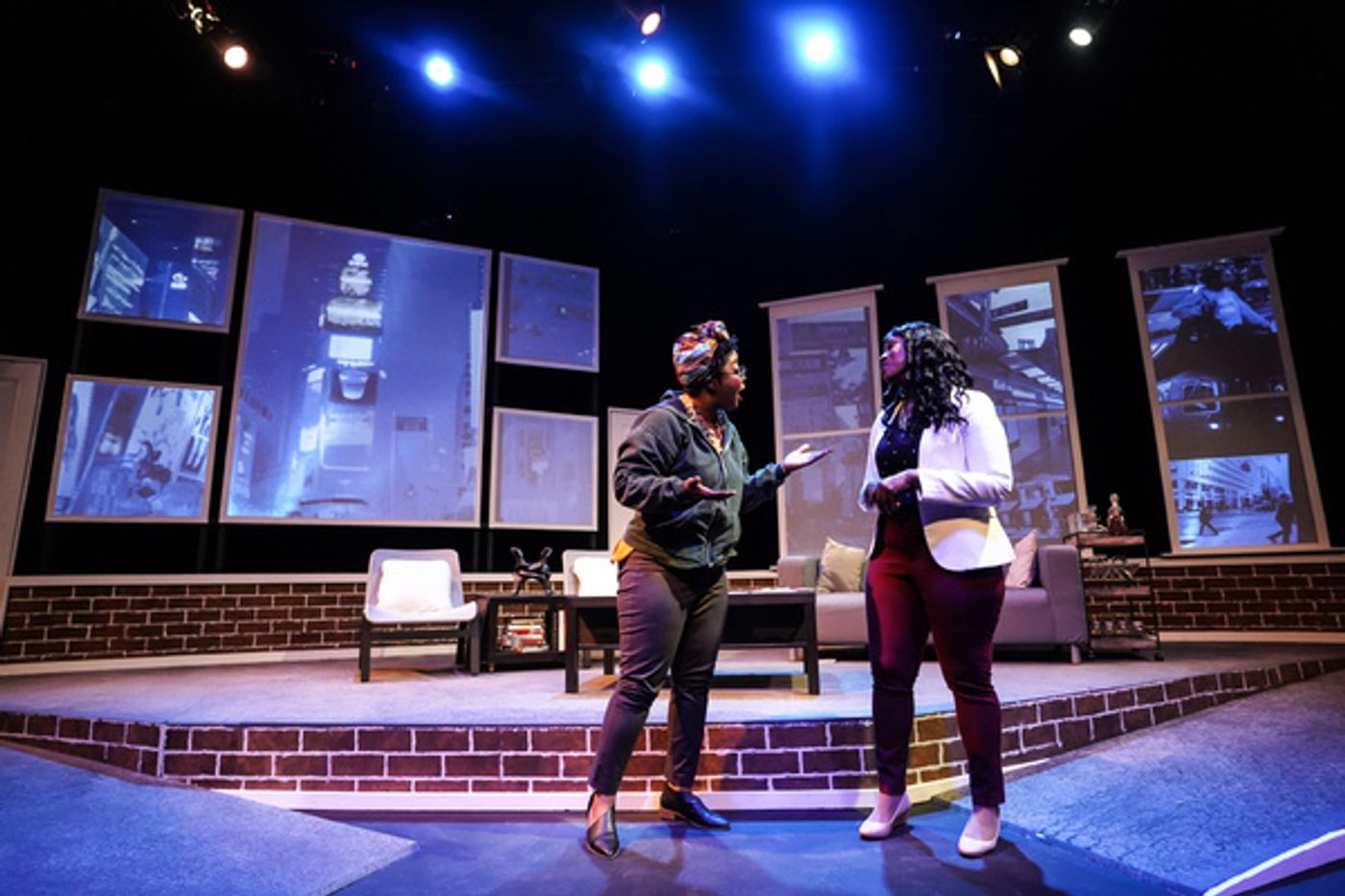 Photo Flash: SINGLE BLACK FEMALE at Ground Floor Theatre Photo Flash: SINGLE BLACK FEMALE at Ground Floor Theatre Image