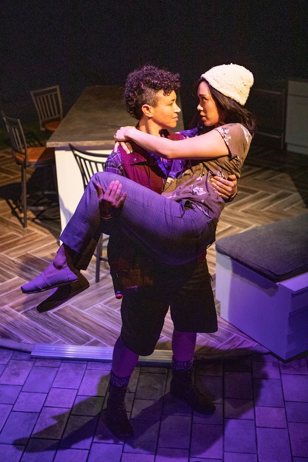 Rami Margron and Jennifer Paredes  Photo