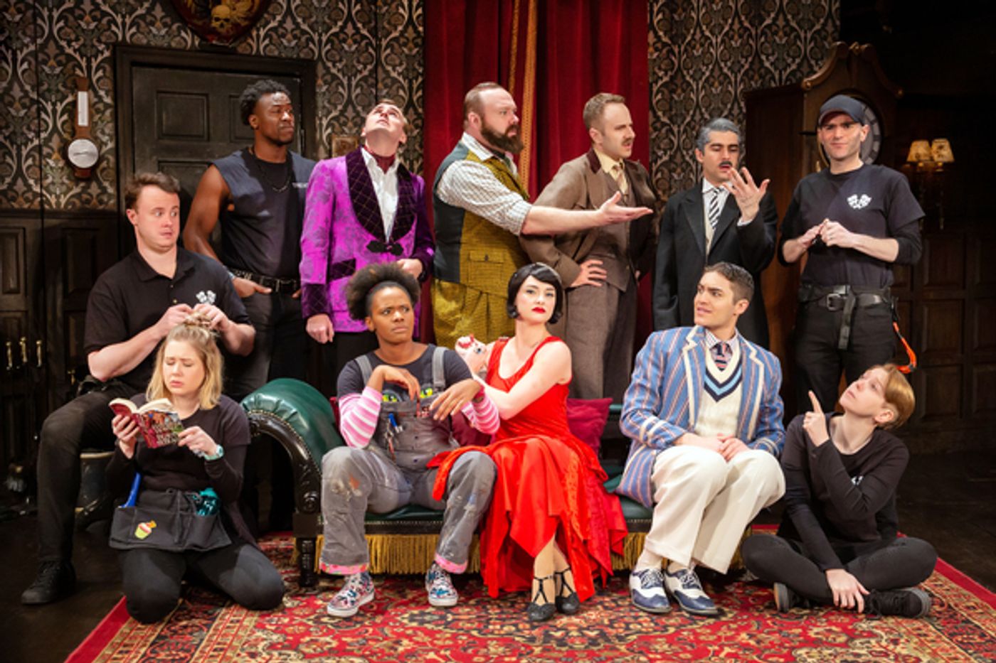 Photo Flash: Check Out New Production Images From THE PLAY THAT GOES WRONG  Image