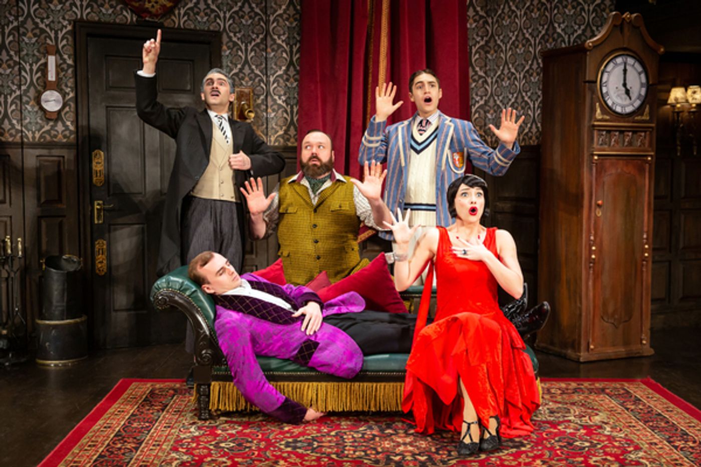 Photo Flash: Check Out New Production Images From THE PLAY THAT GOES WRONG  Image
