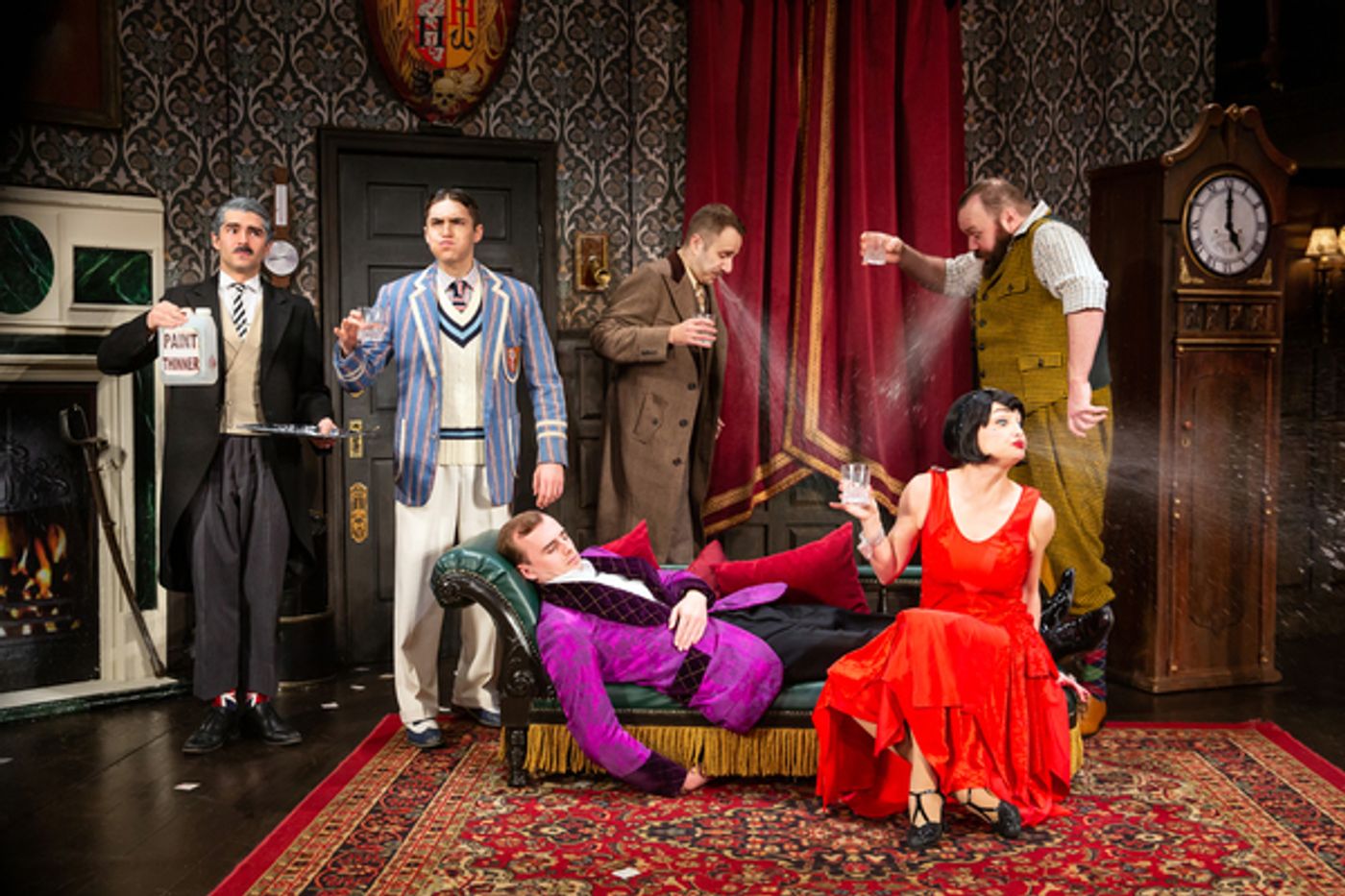 Photo Flash: Check Out New Production Images From THE PLAY THAT GOES WRONG  Image
