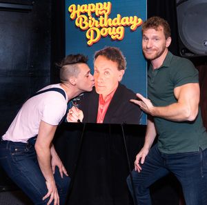 Nick Cearley and Adam Overett @ BroadwayWorld Nick Cearley and Adam Overett Photo