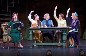 Tina Stafford, Jillian Cicalese, Madeleine Maby, Amber McNew, and Peggy Roeder @ BroadwayWorld Tina Stafford, Jillian Cicalese, Madeleine Maby, Amber McNew, and Peggy Roeder Photo