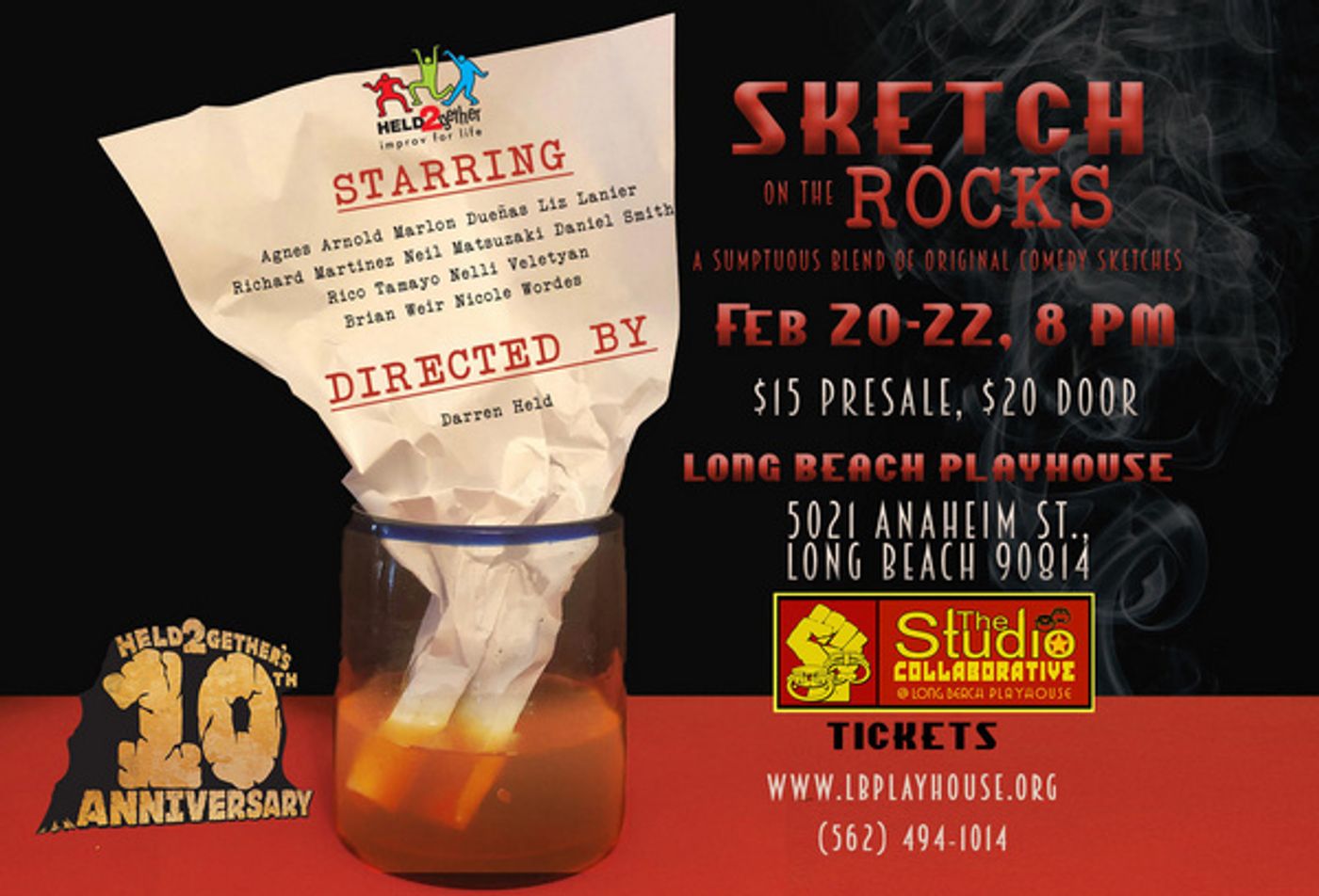 Photo Flash: Held2gether Returns To The Long Beach Playhouse With SKETCH ON THE ROCKS Photo Flash: Held2gether Returns To The Long Beach Playhouse With SKETCH ON THE ROCKS Image